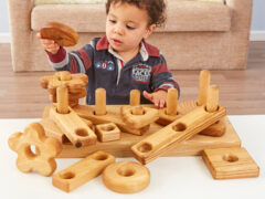 TTS Wooden Stack and Build Block 15pk