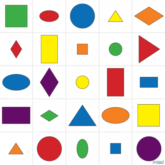 Kleuren vormen pvc
